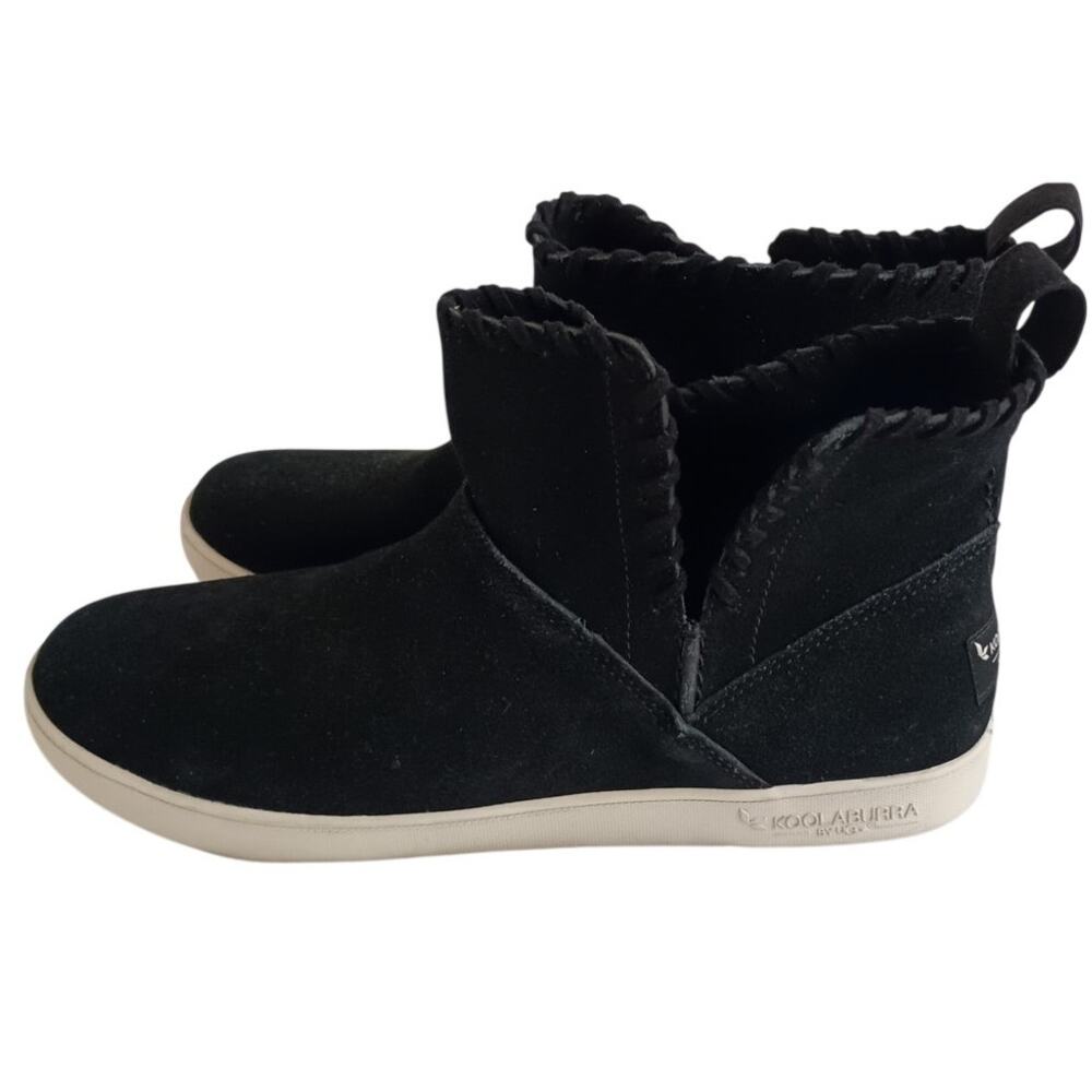 Koolaburra by Ugg Rylee Women's Suede Slip on Ankle Boots Size 8